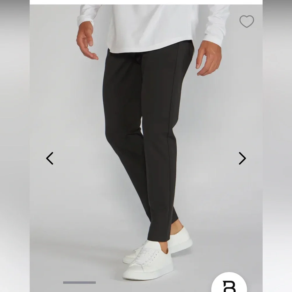 BYLT Basics Men's Charcoal Chinos NWT - Picture 3 of 14